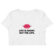 Load image into Gallery viewer, Life Is Short Buy The Lips Crop Tops
