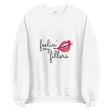 Load image into Gallery viewer, Feeling My Fillers Crew Neck Sweatshirts
