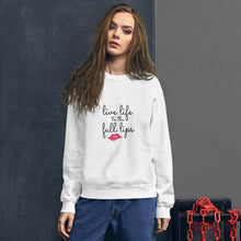 Load image into Gallery viewer, Full Lips Crew Neck Sweatshirts
