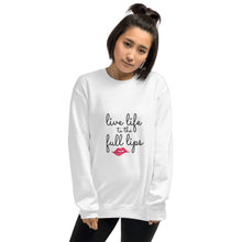 Load image into Gallery viewer, Full Lips Crew Neck Sweatshirts
