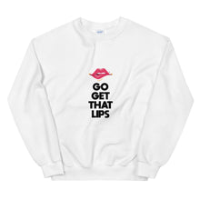 Load image into Gallery viewer, Go Get That Lips Crew Neck Sweatshirts
