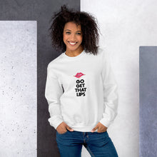 Load image into Gallery viewer, Go Get That Lips Crew Neck Sweatshirts
