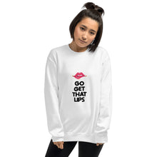 Load image into Gallery viewer, Go Get That Lips Crew Neck Sweatshirts
