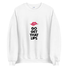 Load image into Gallery viewer, Go Get That Lips Crew Neck Sweatshirts
