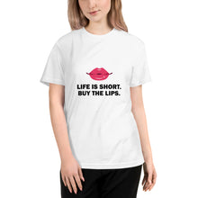 Load image into Gallery viewer, Life Is Short Buy The Lips T-Shirt
