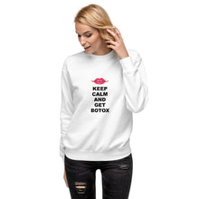 Load image into Gallery viewer, Keep Clam And Get Botox Fleece Pullover Sweatshirts
