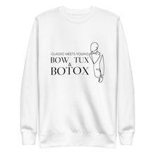 Load image into Gallery viewer, Bow Tux Botox Fleece Pullover Sweatshirts
