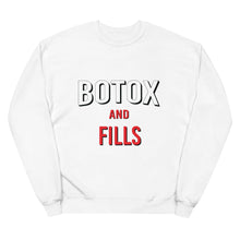 Load image into Gallery viewer, Botox And Fills (Netflix And Chill) Fleece Sweatshirts
