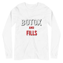 Load image into Gallery viewer, Botox And Fills (Netflix And Chill) Long Sleeve Shirts
