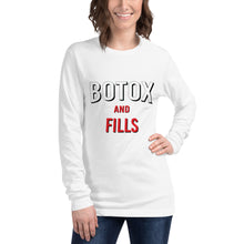 Load image into Gallery viewer, Botox And Fills (Netflix And Chill) Long Sleeve Shirts
