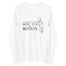 Load image into Gallery viewer, Bow Tux Botox Long Sleeve Shirts
