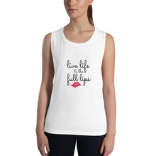 Load image into Gallery viewer, Full Lips Ladies’ Muscle Tank-Tops
