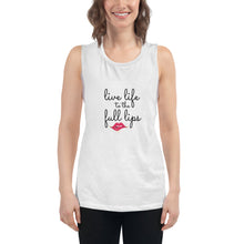 Load image into Gallery viewer, Full Lips Ladies’ Muscle Tank-Tops
