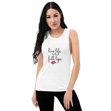 Load image into Gallery viewer, Full Lips Ladies’ Muscle Tank-Tops
